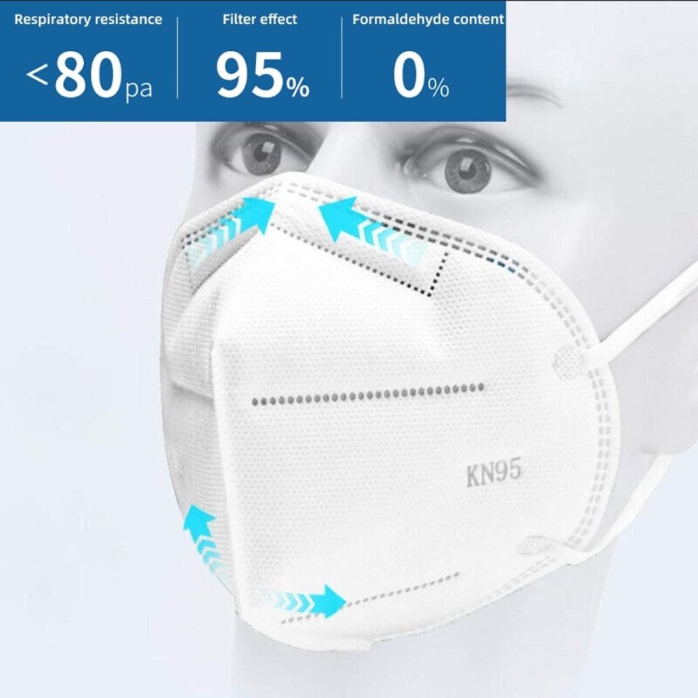 Set of 10 Masks Reusable up to 72 hours